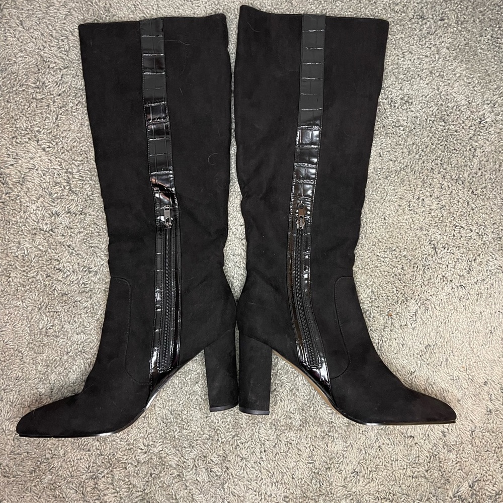 14th & Union Jacki Tall Block Heel Boot 8.5 - image 4